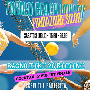Torneo Beach Volley Fondazione SICOB